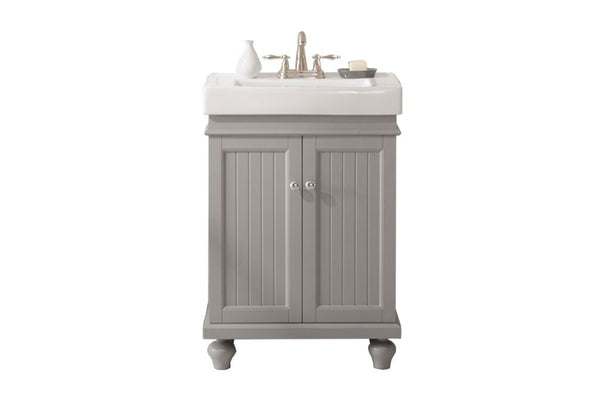 Legion Furniture WLF9324-G 24 Gray Sink Vanity