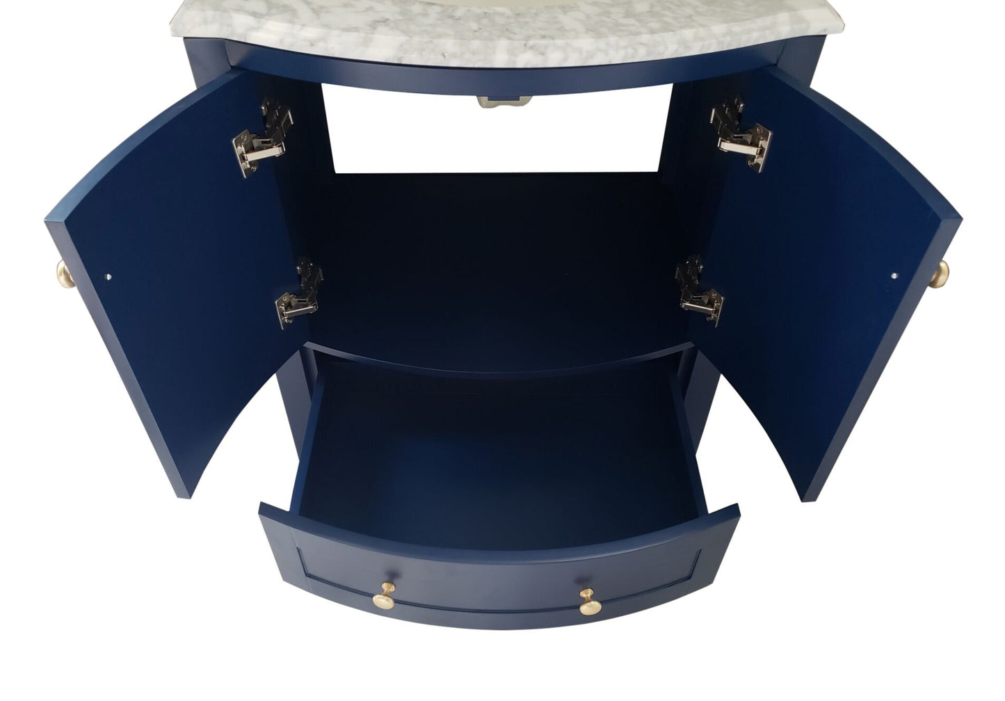 Legion Furniture WT9309-36-B-PVC 36" Blue Bathroom Vanity - PVC