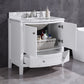 Legion Furniture WT9309-36-W-PVC 36" White Bathroom Vanity - PVC