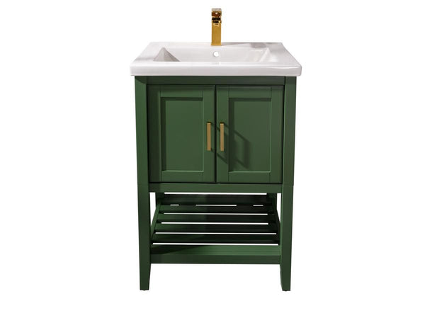 Legion Furniture WLF9024-VG 24 KD Vogue Green Sink Vanity