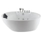 Empava - 71AIS14 71 in. Whirlpool Freestanding Acrylic Bathtub