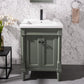 Legion Furniture WLF9224-PG 24" Pewter Green Sink Vanity