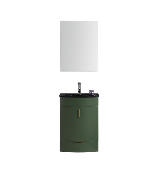 Legion Furniture WTM8130-24-VG-PVC 24" Vogue Green Bathroom Vanity - PVC