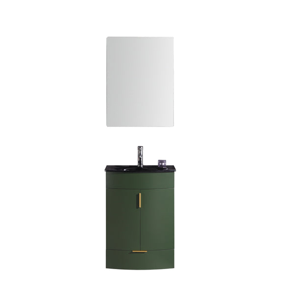 Legion Furniture WTM8130-24-VG-PVC 24 Vogue Green Bathroom Vanity - PVC