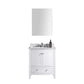 Legion Furniture WT9309-30-W-PVC 30" White Bathroom Vanity - PVC