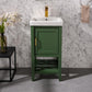 Legion Furniture WLF9218-VG 18" Vogue Green Sink Vanity