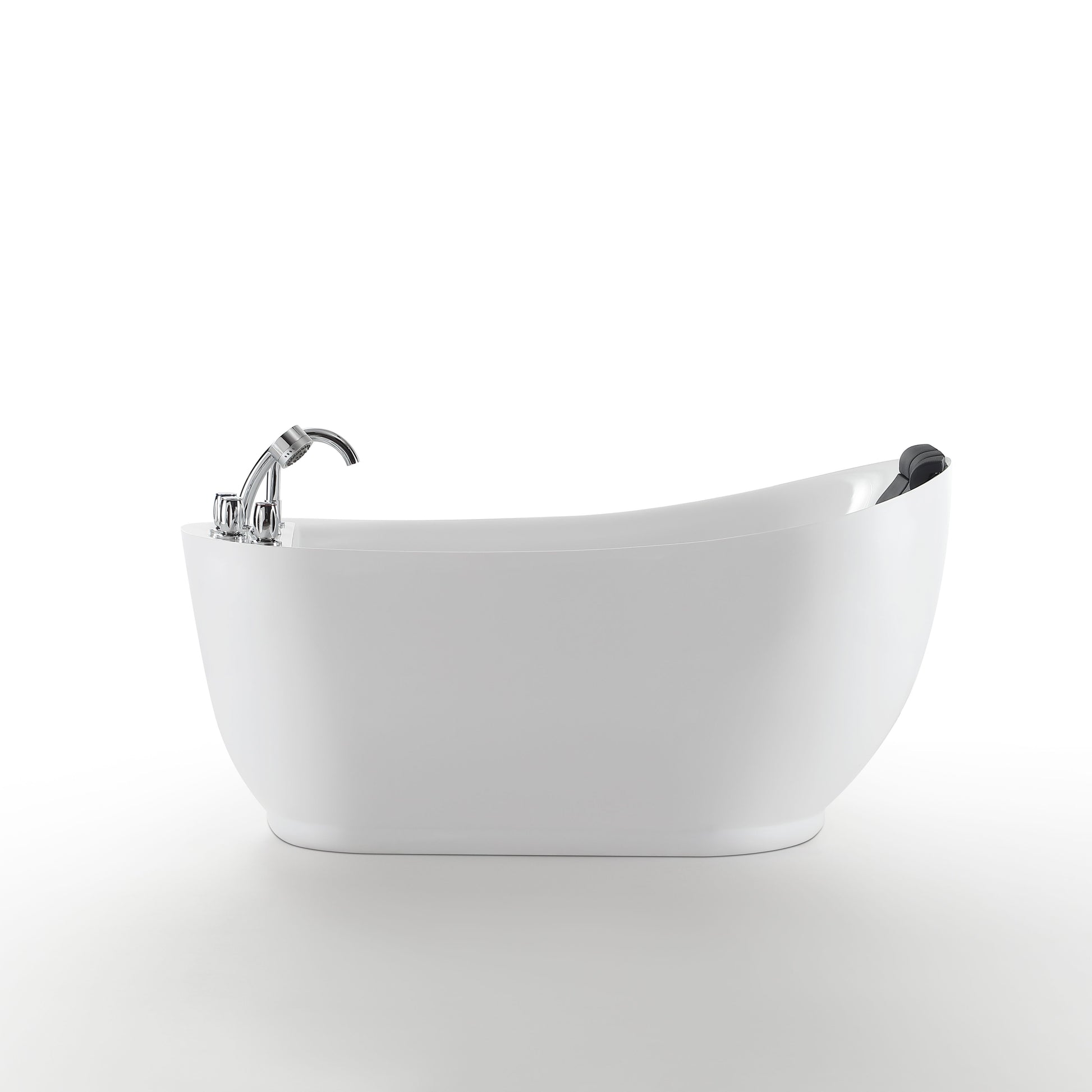 Empava - 59AIS04 59 in. Whirlpool Freestanding Acrylic Bathtub