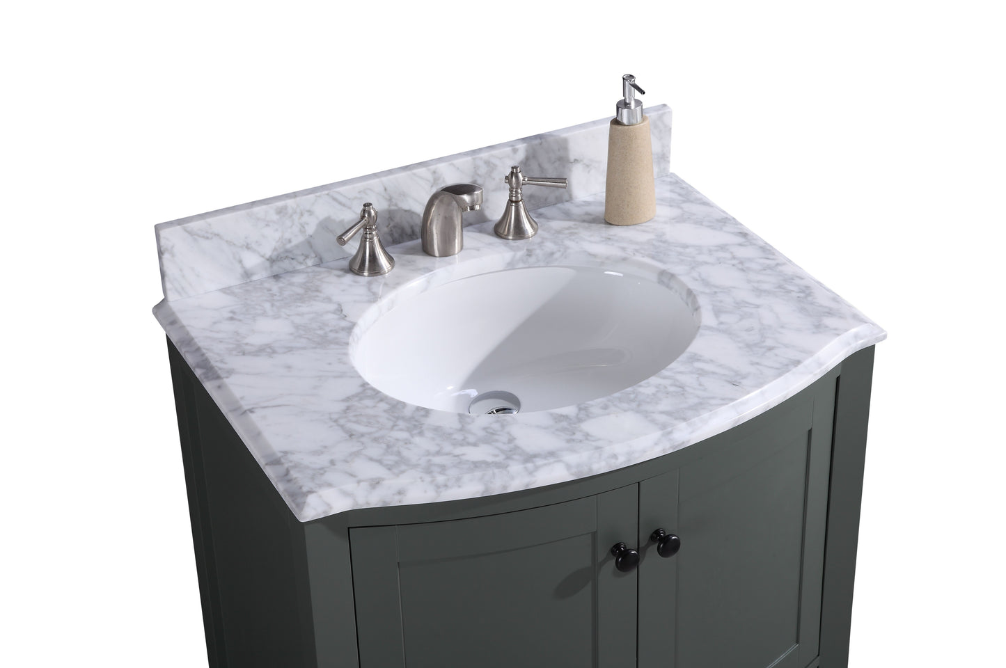 Legion Furniture WT9309-30-PG-PVC 30" Pewter Green Bathroom Vanity - PVC