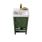 Legion Furniture WLF9018-VG 18" Pewter Green Sink Vanity