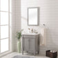 Legion Furniture WLF9224-G 24" Gray Sink Vanity