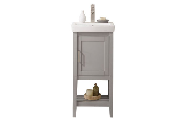 Legion Furniture WLF9018-G 18 Gray Sink Vanity