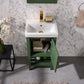 Legion Furniture WLF9218-VG 18" Vogue Green Sink Vanity