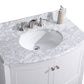 Legion Furniture WT9309-36-W-PVC 36" White Bathroom Vanity - PVC