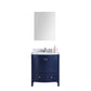 Legion Furniture WT9309-30-B-PVC 30" Blue Bathroom Vanity - PVC