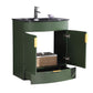 Legion Furniture WTM8130-30-VG-PVC 30" Vogue Green Bathroom Vanity - PVC