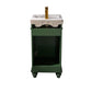 Legion Furniture WLF9318-VG 18" Vogue Green Sink Vanity