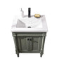 Legion Furniture WLF9224-PG 24" Pewter Green Sink Vanity