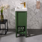 Legion Furniture WLF9218-VG 18" Vogue Green Sink Vanity