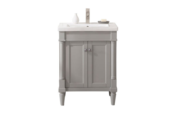 Legion Furniture WLF9224-G 24 Gray Sink Vanity