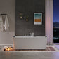 Empava - 67AIS16 67 in. Whirlpool Freestanding Acrylic Bathtub