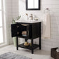 Legion Furniture WLF9024-E 24" KD Espresso Sink Vanity