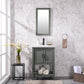 Legion Furniture WLF9024-PG 24" KD Pewter Green Sink Vanity