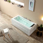 Empava - 67JT351LED - 67 in. Whirlpool Rectangular Bathtub