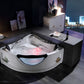 Empava - 59JT319LED 59 in. Whirlpool Corner Bathtub