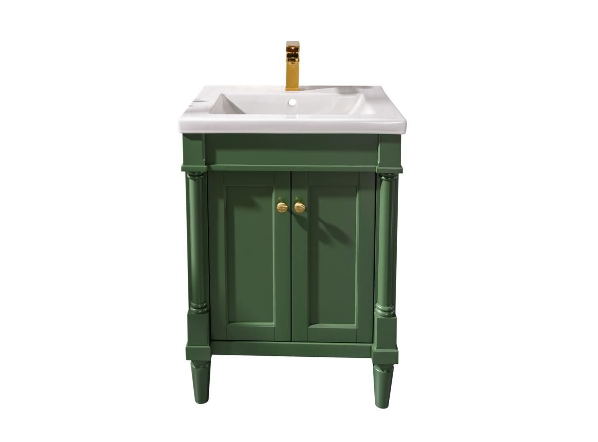 Legion Furniture WLF9224-VG 24" Vogue Green Sink Vanity