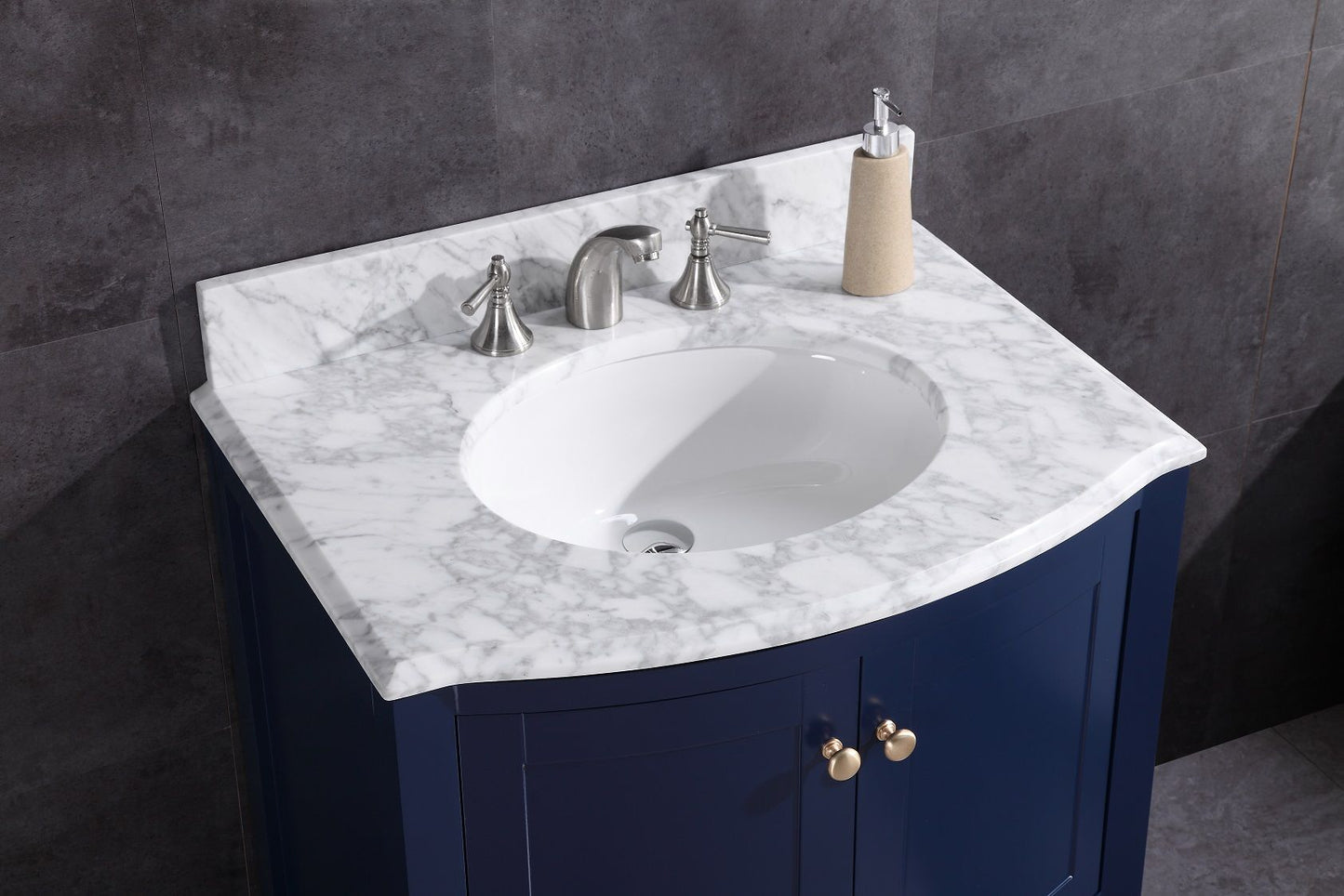 Legion Furniture WT9309-30-B-PVC 30" Blue Bathroom Vanity - PVC