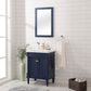 Legion Furniture WLF9224-B 24" Blue Sink Vanity