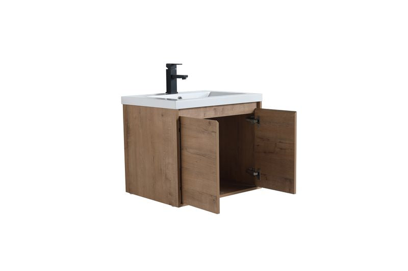 Legion Furniture WC2301-24-KD 24" Sink Vanity with KD Package Plywood, Gel-Coat Top, No Faucet