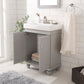 Legion Furniture WLF9324-G 24" Gray Sink Vanity