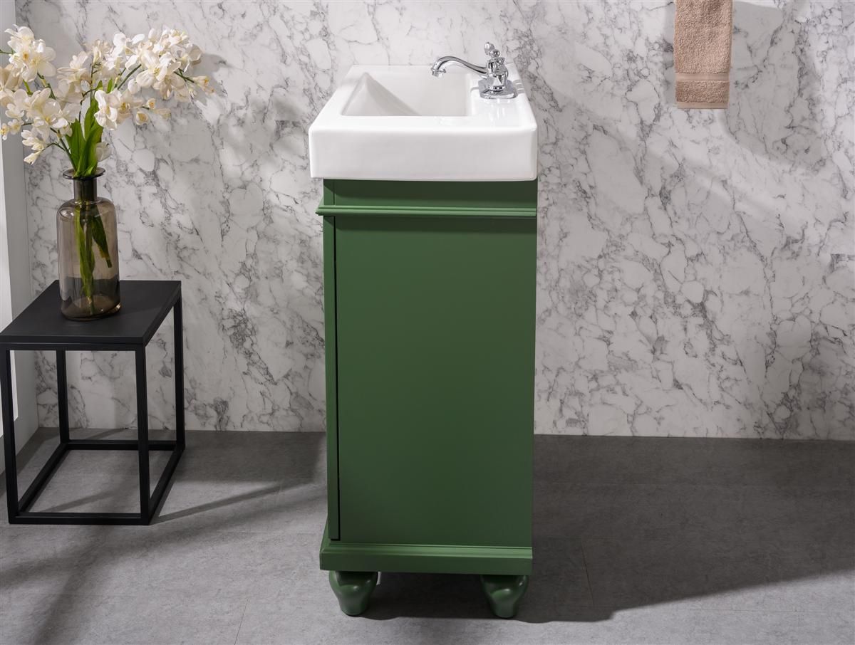 Legion Furniture WLF9324-VG 24" Vogue Green Sink Vanity