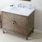 Legion Furniture WLF7040-36-CW 36" Antique Coffee Sink Vanity with WLF7040-37 Top, No Faucet