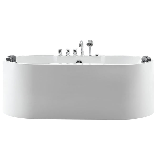 Empava - 67AIS17 67 in. Whirlpool Acrylic Freestanding Bathtub