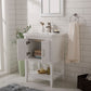 Legion Furniture WLF9024-W 24" KD White Sink Vanity