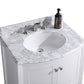 Legion Furniture WT9309-30-W-PVC 30" White Bathroom Vanity - PVC