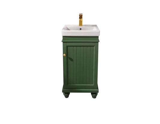 Legion Furniture WLF9318-VG 18" Vogue Green Sink Vanity