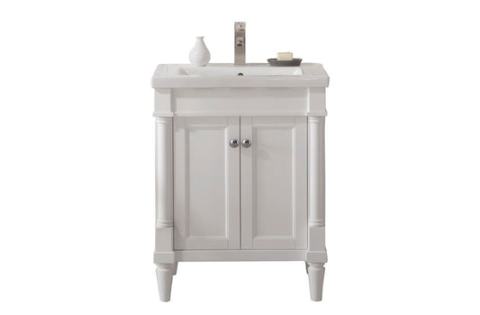 Legion Furniture WLF9224-W 24" White Sink Vanity