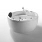 Empava - 59JT005 59 in. Whirlpool Acrylic Freestanding Bathtub