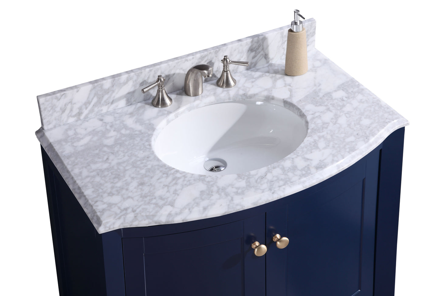 Legion Furniture WT9309-36-B-PVC 36" Blue Bathroom Vanity - PVC