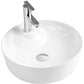 Ceramic Round Vessel Sink 17 1/5"D x 5 1/5"H (RA-AB11621)