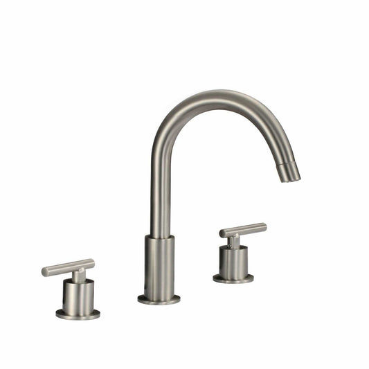 Ratel RA-1797BN Ratel 8" Widespread 2-Handle Bathroom Faucet in Brushed Nickel (RA-1797BN)