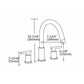 Ratel RA-1797BN Ratel 8" Widespread 2-Handle Bathroom Faucet in Brushed Nickel (RA-1797BN)