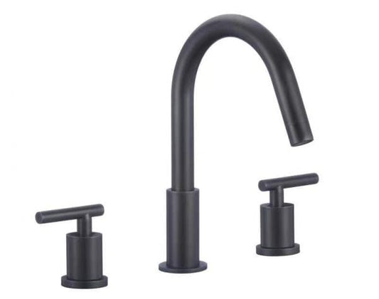 Ratel RA-1797MB Ratel 8" Widespread 2-Handle Bathroom Faucet in Matte Black (RA-1797MB)