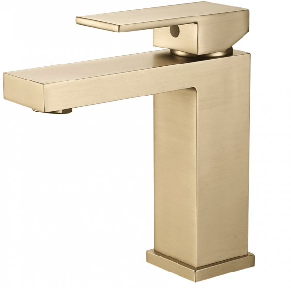 Ratel RA-4113BG Ratel Single Handle Bathroom Faucet 5 4/5 x 6 4/5 Brushed Gold (RA-4113BG)