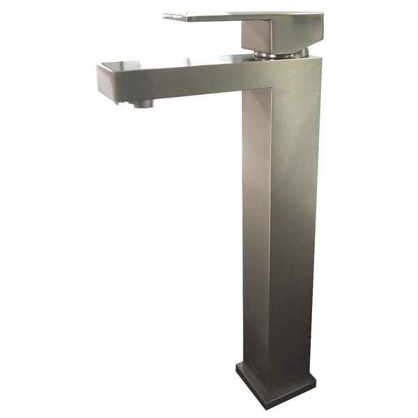 Ratel RA-4114BN Ratel Single Handle Bathroom Vessel Faucet 5 4/5 x 12 1/4 Brushed Nickel (RA-4114BN)