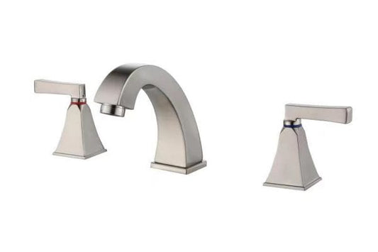 Ratel RA-4115BN Ratel 3 Holes Bathroom Faucet with Pop-Up included - Brushed Nickel (RA-4115BN)