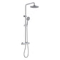 Ratel RA-9324CR Shower System with 8" Round Rainfall Shower Head - Chrome (RA-9324CR)